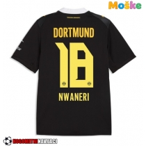Moške Nogometnih dresov Borussia Dortmund Ethan Nwaneri #18 Gostujoči 2026-27 Kratki rokavi